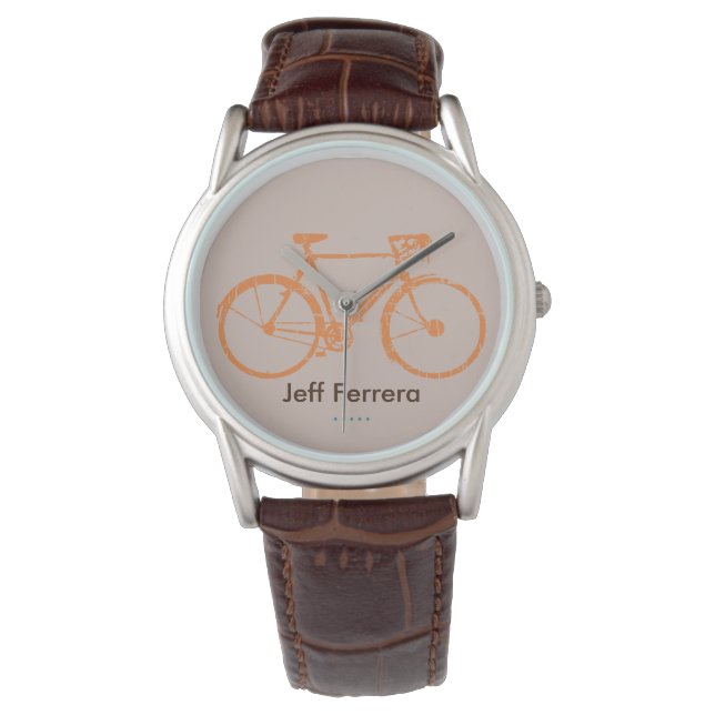 bicycle . Bike personalised with Name Watch (Front)