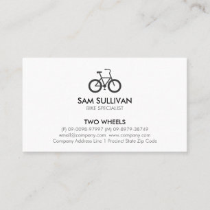 Bicycle Bike Repair Cyclist Business Card