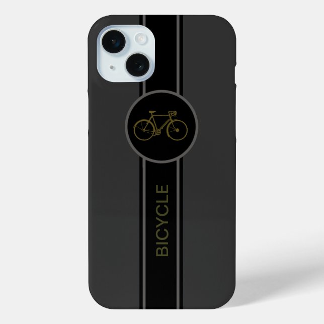 bicycle black label Case-Mate iPhone case (Back)