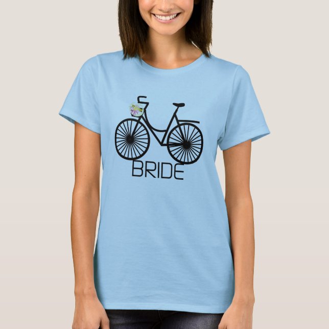 Bicycle Bride Tshirts and Gifts (Front)
