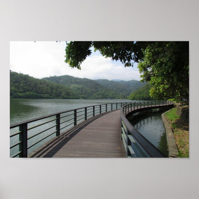 Bicycle Bridge Poster (Front)