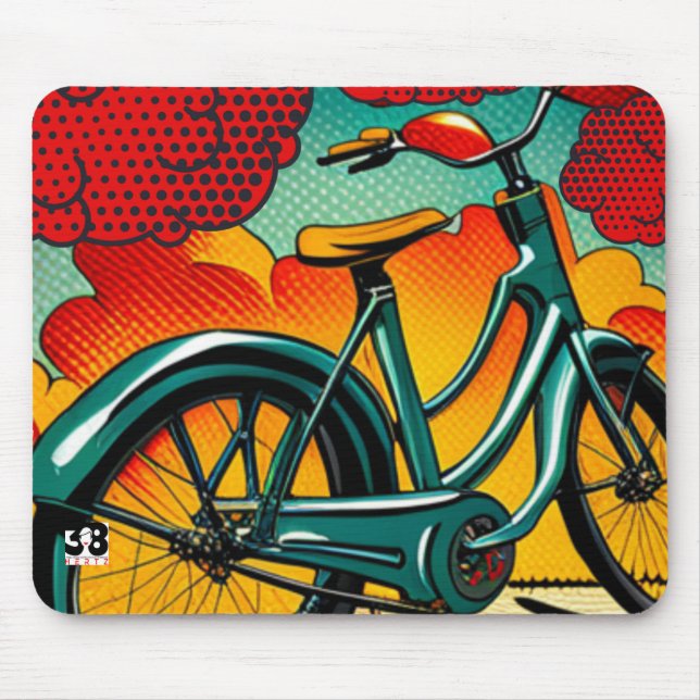 Bicycle Brilliance Mouse Mat (Front)