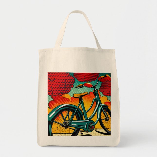 Bicycle Brilliance Tote Bag (Front)