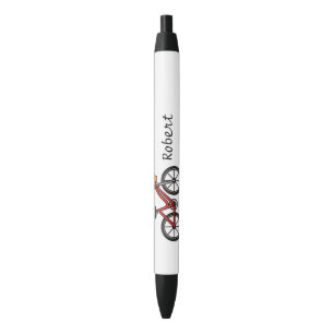 Bicycle Buddy -Personalised Cycling Bike Black Ink Pen