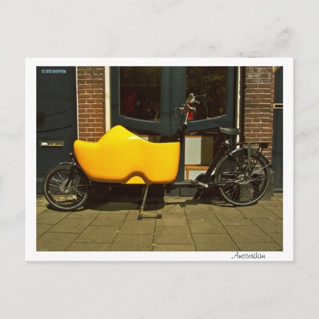 Bicycle Built For Shoe - postcard (Front)