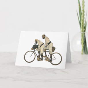 Bicycle built for Two   Card