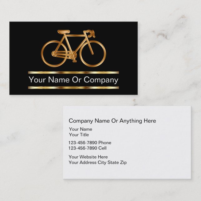 Bicycle Business Cards (Front/Back)