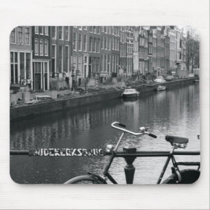 Bicycle by Canal Mouse Mat