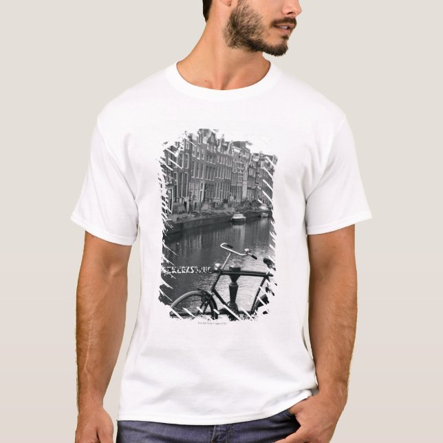 Bicycle by Canal T-Shirt (Front)