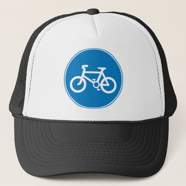 Bicycle Cap Blue (Front)