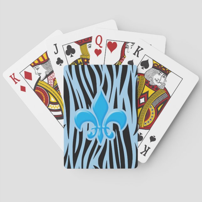 Bicycle Card Template - Customised (Back)