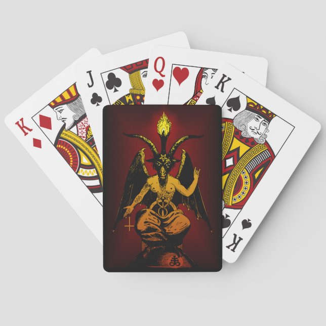 Bicycle Card Template - Customised (Back)