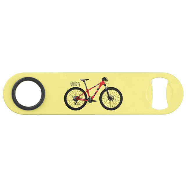 Bicycle cartoon illustration (Front (Horizontal))