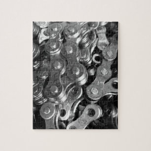 Bicycle Chain Links Jigsaw Puzzle
