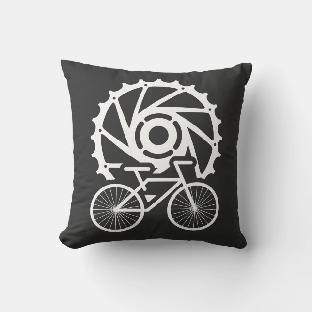 Bicycle Chain Ring Cushion (Front)