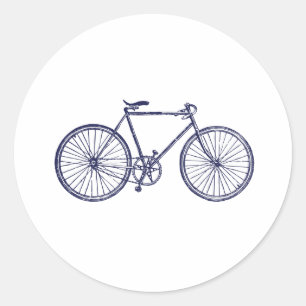 Bicycle Classic Round Sticker