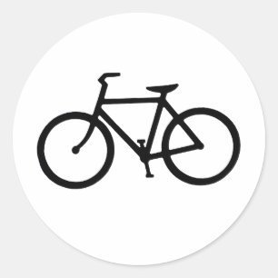 Bicycle Classic Round Sticker