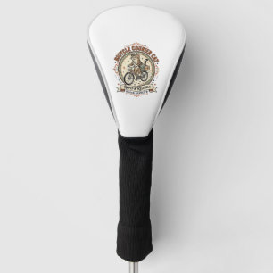 Bicycle Courier Cat Bicycle Courier Cat Vintage Ve Golf Head Cover