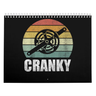 Bicycle Cranky Gifts  Cycling Lovers Cranky Calendar