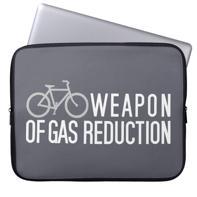 Bicycle custom colour laptop sleeve (Front)