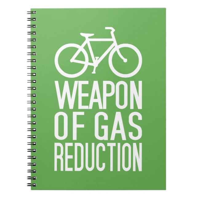 Bicycle custom colour notebook (Front)