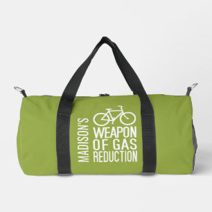 Bicycle custom name & colour duffle bag
