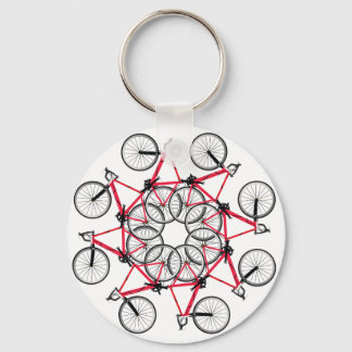 Bicycle cycle key ring