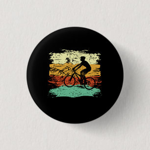 Bicycle Cycling Retro 3 Cm Round Badge