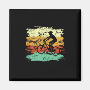 Bicycle Cycling Retro Magnet