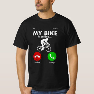 Bicycle Cyclist Funny Gift Present Idea T-Shirt
