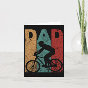 Bicycle Dad Cycling Cyclist Daddy Father's Day Gif Card