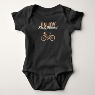 Bicycle Design - Enjoy Every Moment Baby Bodysuit