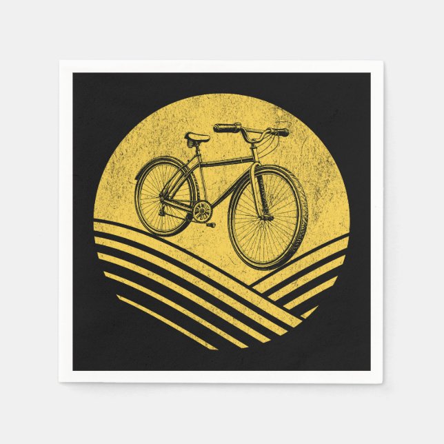 Bicycle design napkin (Front)