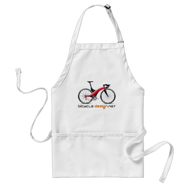 Bicycle design shop apron (Front)