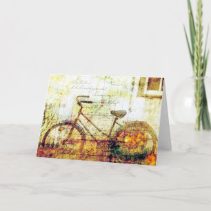 Bicycle Digital Art Card