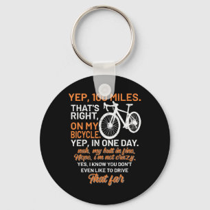 Bicycle Faq Yep 100 Miles Triathlon Downhill Cycle Key Ring