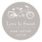 Bicycle For Two Love Is Sweet Labels (Sand)