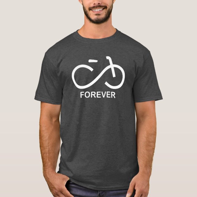 Bicycle Forever Style 2 T-Shirt (Front)