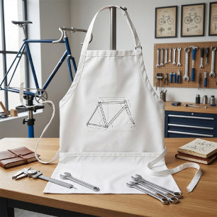 Bicycle Frame Geometry Diagram Standard Apron