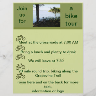 Bicycle Fun Activities Flyer