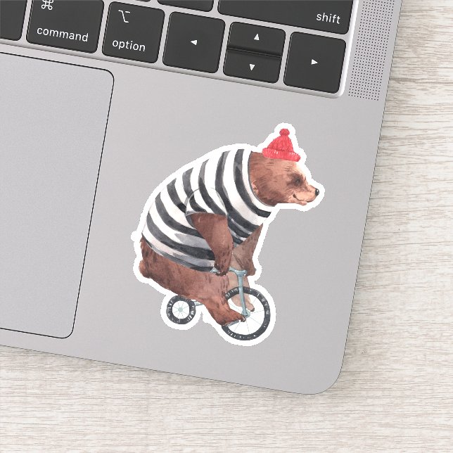 Bicycle Fun Bear (Detail)