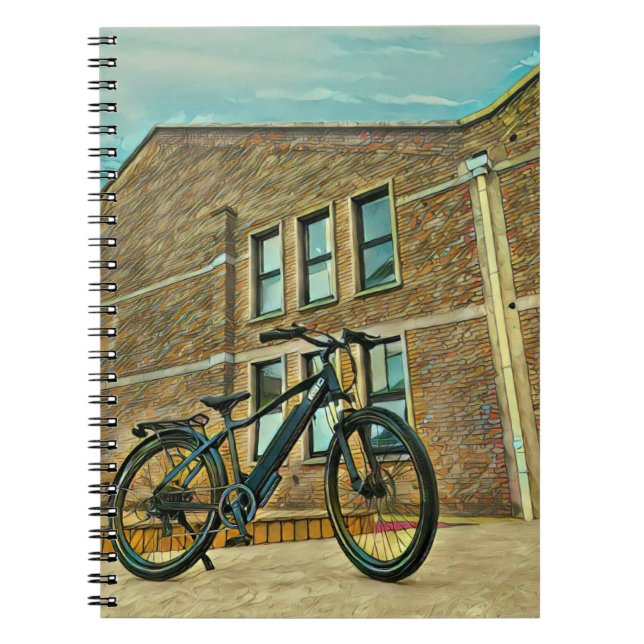 Bicycle gifts for her notebook (Front)