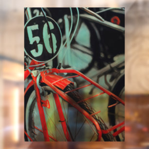 Bicycle gifts for her window cling