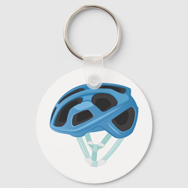 Bicycle Helmet Key Ring (Front)