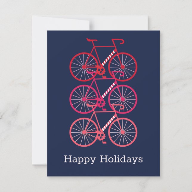 Bicycle Holiday Card (Front)