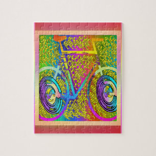 Bicycle in Living Colour Puzzle