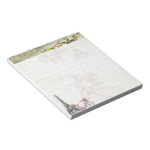 Bicycle in Paris Notepad