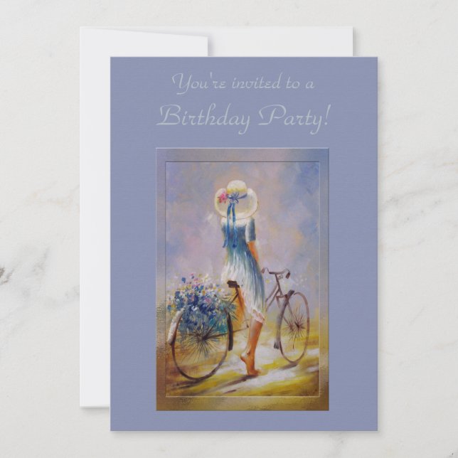 Bicycle Invitation (Front)
