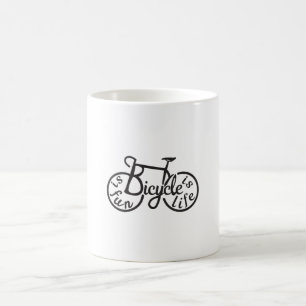 Bicycle is fun, Bicycle is life Coffee Mug