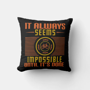 Bicycle - It always seems impossible Cushion
